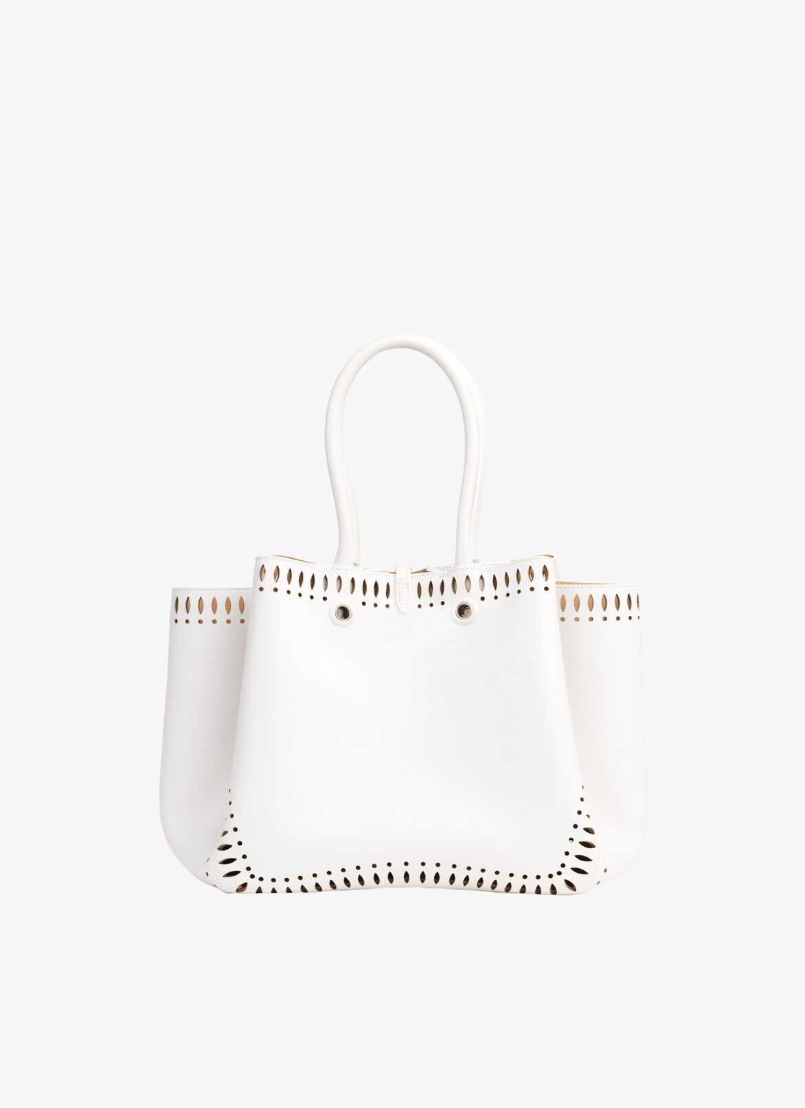 Handbags ALAÏA OPTIC WHITE HANDBAGS